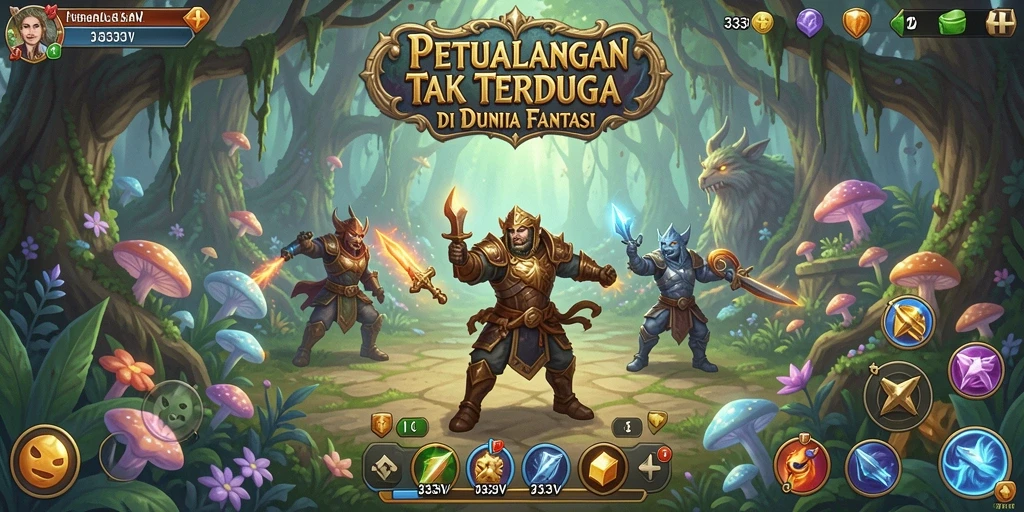Gameplay seru dan menantang di dunia petualangan 333V.