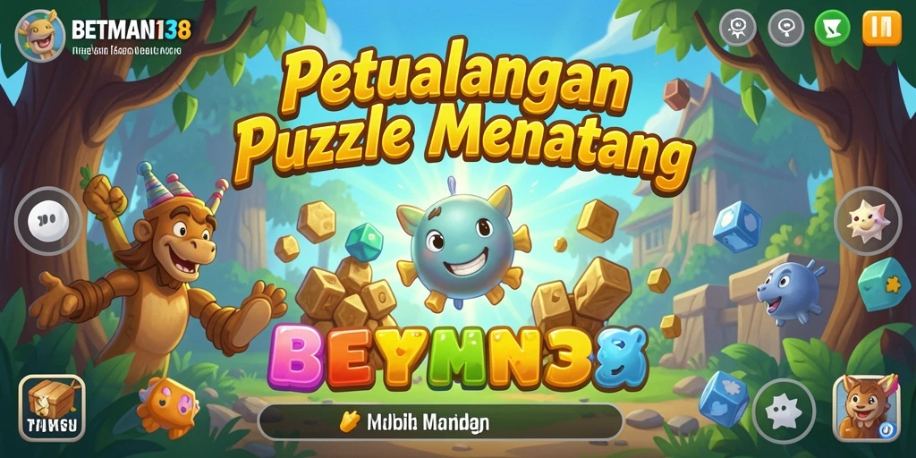 Tampilan gameplay menarik dalam BETMAN138 dengan berbagai tantangan Puzzle.
