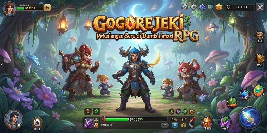 Screenshot menampilkan aksi gameplay GOGOREJEKI yang dinamis dan menarik.