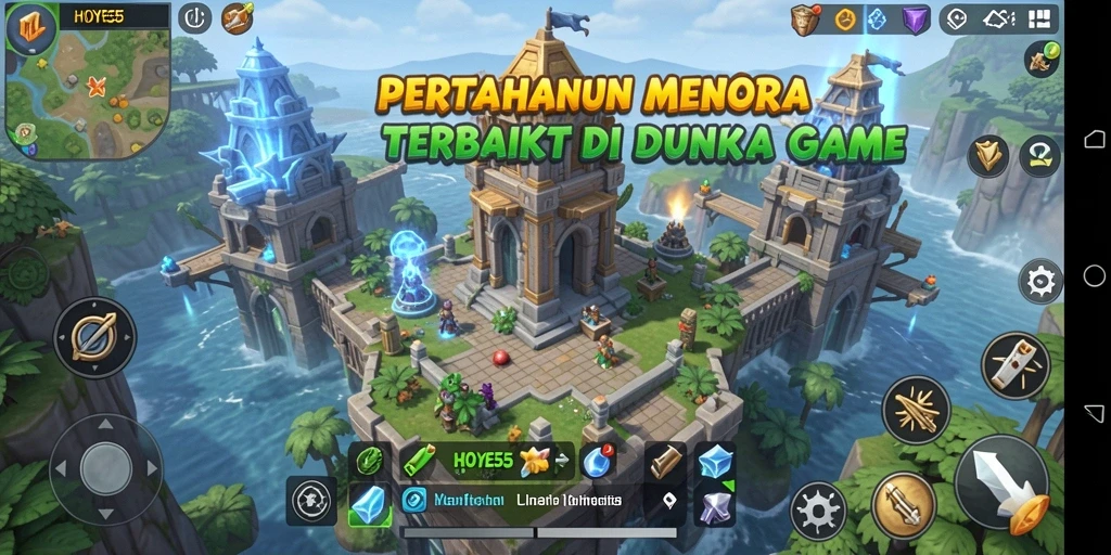 Tampilan gameplay seru dan menantang dari game Tower Defense.