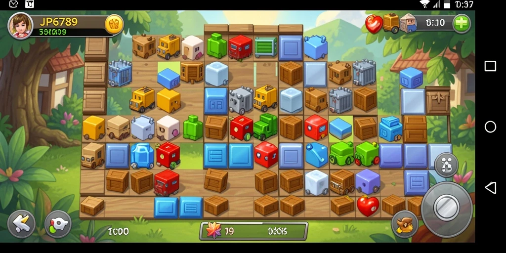 Tampilan gameplay seru dari JP6789 dengan teka-teki menarik.