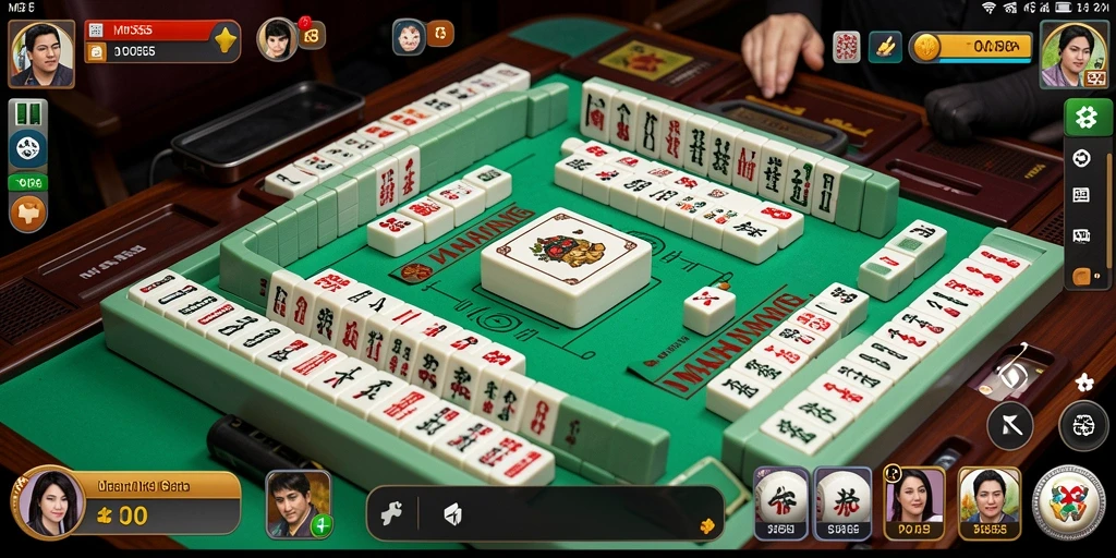 Tampilan screenshot utama MPO555 menampilkan gameplay Mahjong yang mengasyikkan.