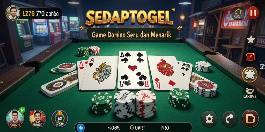Gameplay seru dalam SEDAPTOGEL dengan teman-teman.