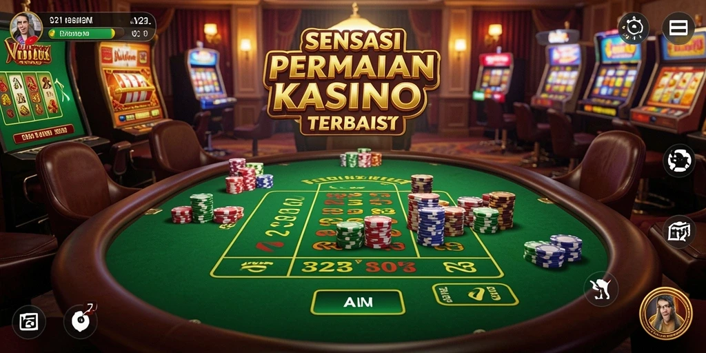 Tampilan menakjubkan dari gameplay Kasino V21 yang mengasyikkan.